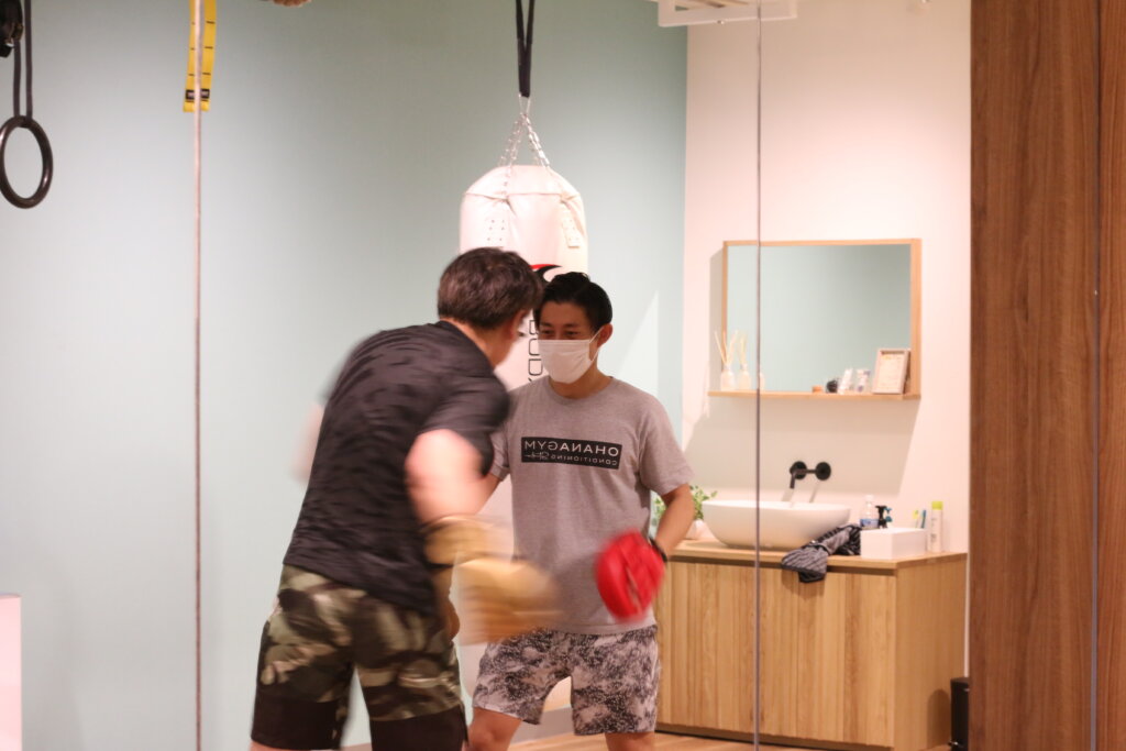 ボクシングトレーニングで有酸素運動