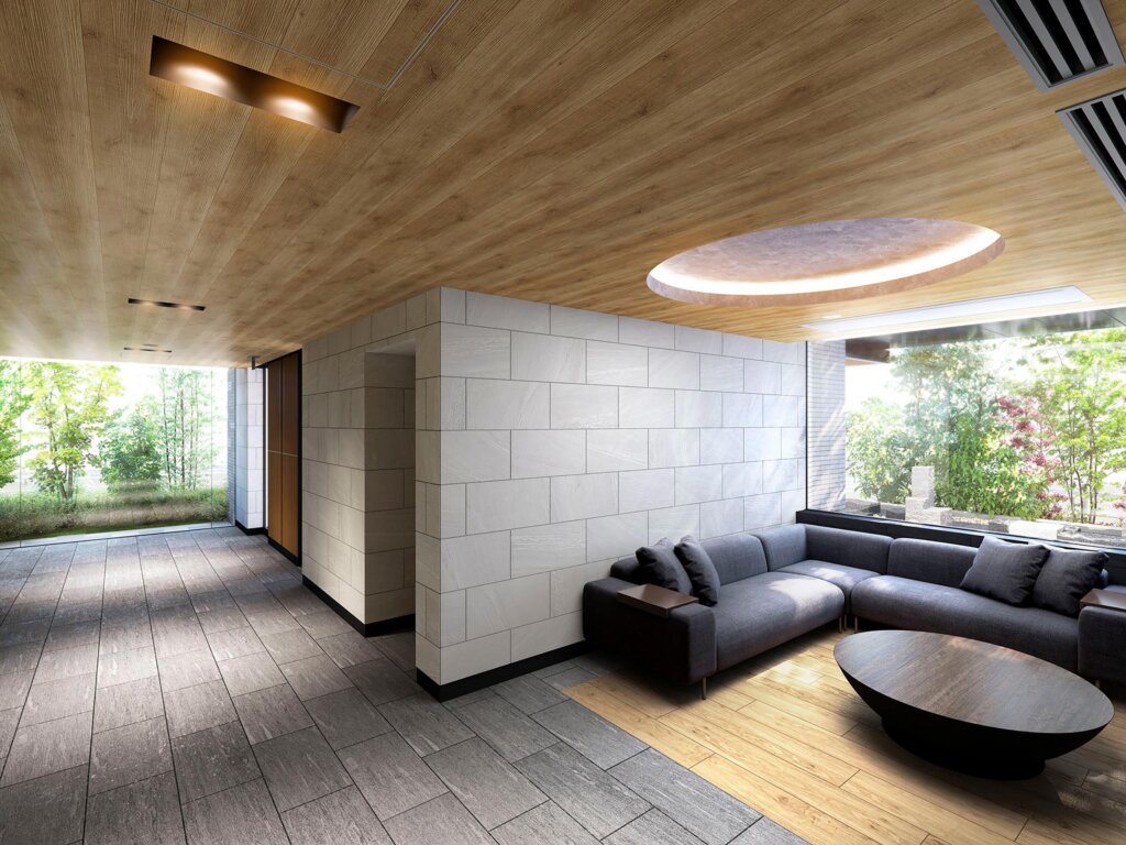 新築マンション探訪:ザ・パークワンズ深川門前仲町の共用部分完成予想図