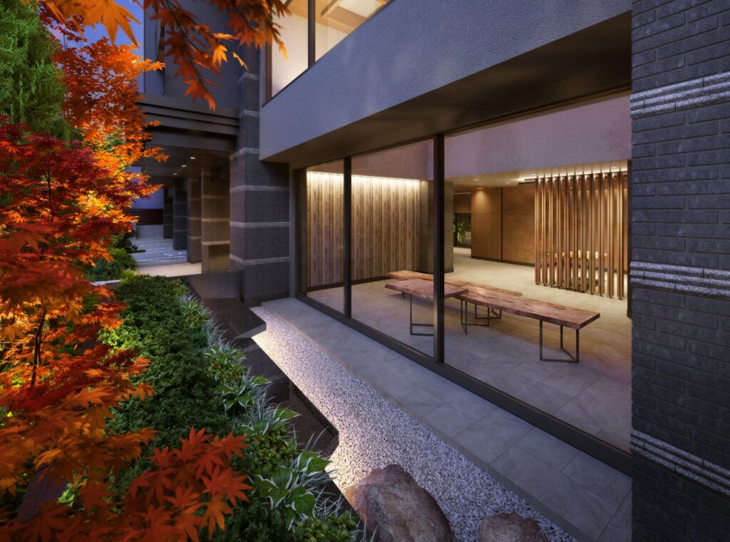 新築マンション探訪: ザ・パークハウス富岡門前仲町共用部完成予想パース