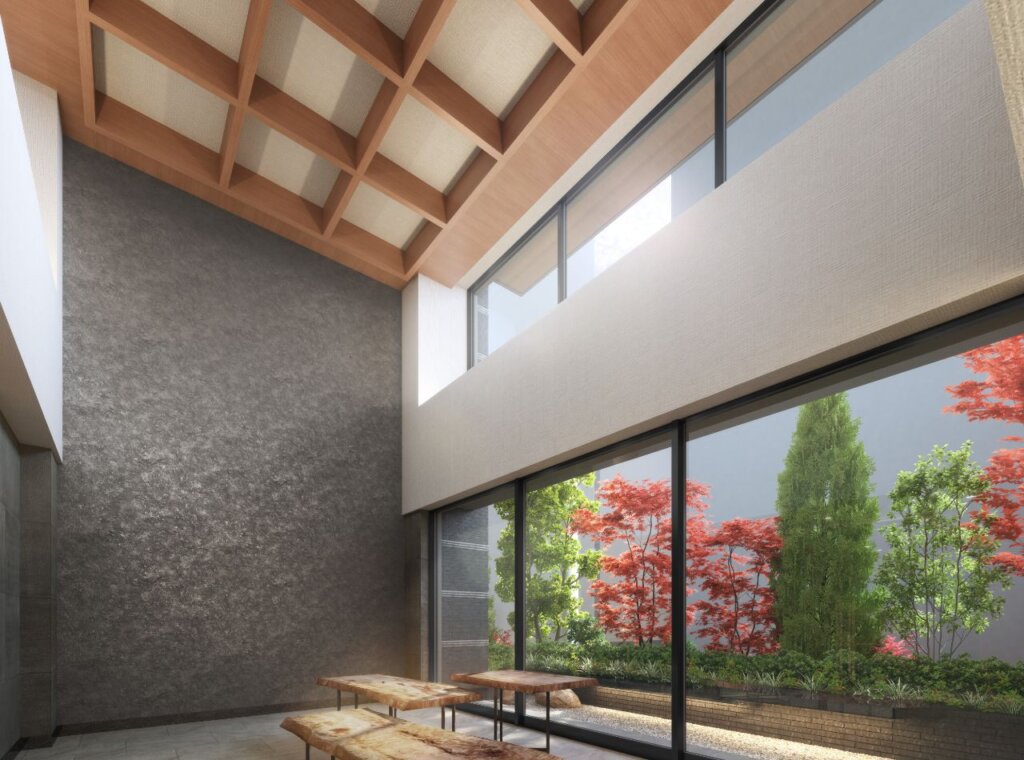 新築マンション探訪: ザ・パークハウス富岡門前仲町共用部完成予想パース