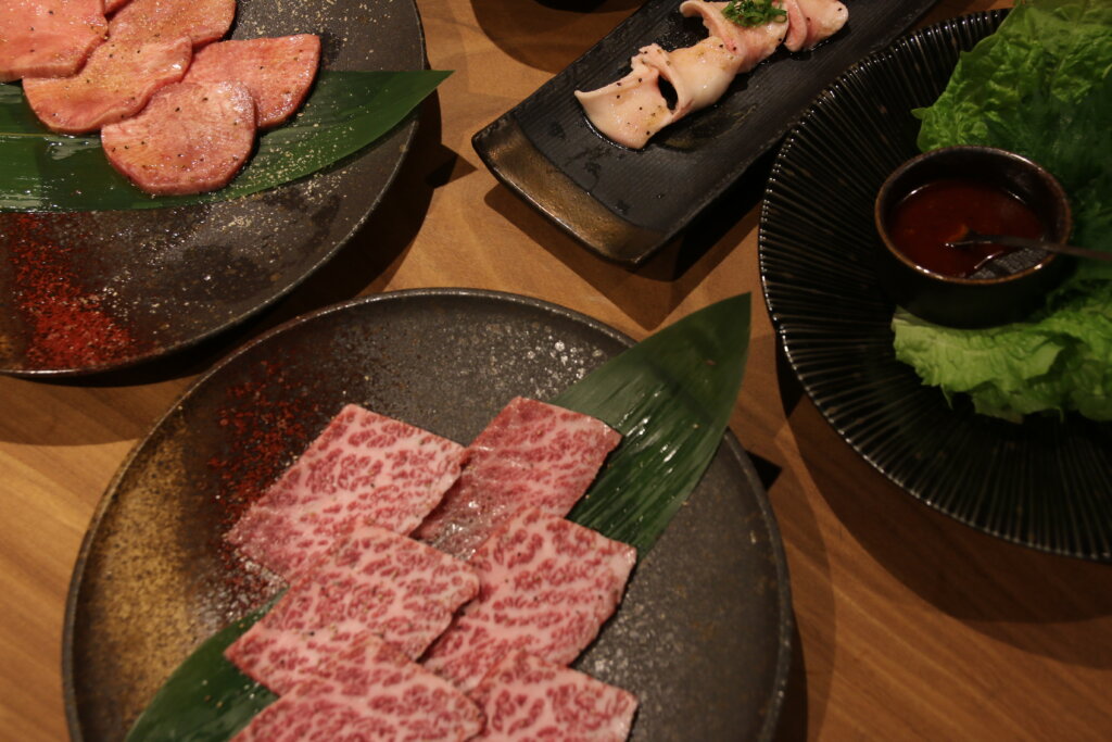 清澄白河の焼肉店:和牛の赤身肉