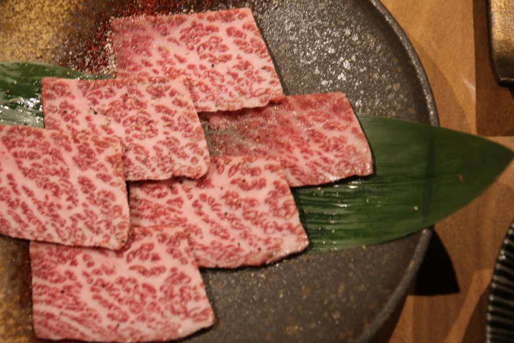 清澄白河の焼肉店:綺麗な赤身肉