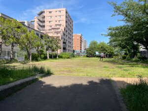 広々とした広場